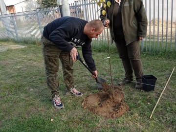 Kolejny sad tradycyjny w PKWŁ, Świetlica wiejska gm. Brzeziny 2.10.2021r. fot. KR.Sosnowska, 